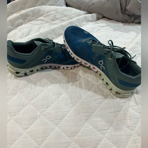 On cloud running shoes